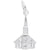 Rembrandt Charms Church Charm Pendant Available in Gold or Sterling Silver