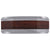 Tungsten Wooden Inlay Beveled Edges Mens Comfort-fit 8mm Sizes 7 - 14 Wedding Anniversary Band