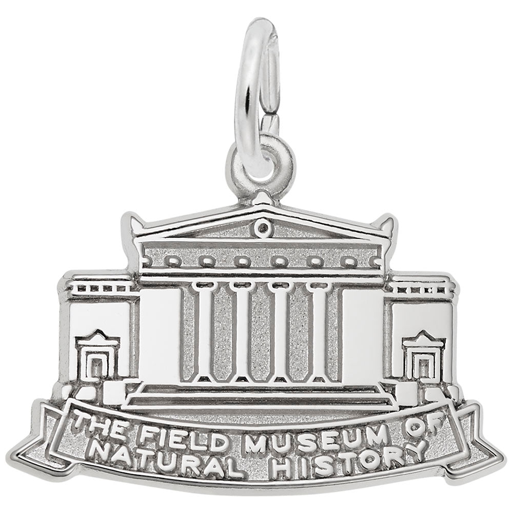 Image Title Rembrandt Charms 925 Sterling Silver Field Museum Charm Pendant