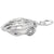 Rembrandt Charms Cyclist Helmet Charm Pendant Available in Gold or Sterling Silver