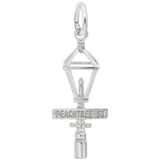 Image Title Rembrandt Charms 925 Sterling Silver Peachtree Street Charm Pendant