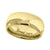 Tungsten Yellow-tone Dome Wedding Anniversary Mens Comfort-fit 8mm Sizes 7 - 14 Wedding Anniversary Band