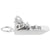 Rembrandt Charms Air Boat Charm Pendant Available in Gold or Sterling Silver