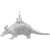 Rembrandt Charms Armadillo Charm Pendant Available in Gold or Sterling Silver