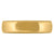 Tungsten Yellow-tone Dome Wedding Anniversary Mens Comfort-fit 6mm Sizes 7 - 14 Wedding Anniversary Band