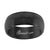 Tungsten Black Dome Wedding Anniversary Mens Comfort-fit 8mm Sizes 7 - 14 Wedding Anniversary Band