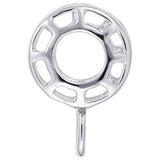 Image Title Rembrandt Charms 925 Sterling Silver Charm Holder For Bead Bracelets Charm Pendant
