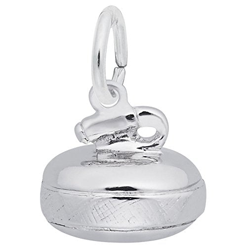 Image Title Rembrandt Charms 925 Sterling Silver Curling Charm Pendant
