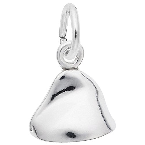 Image Title Rembrandt Charms 925 Sterling Silver Chocolate Chip Charm Pendant