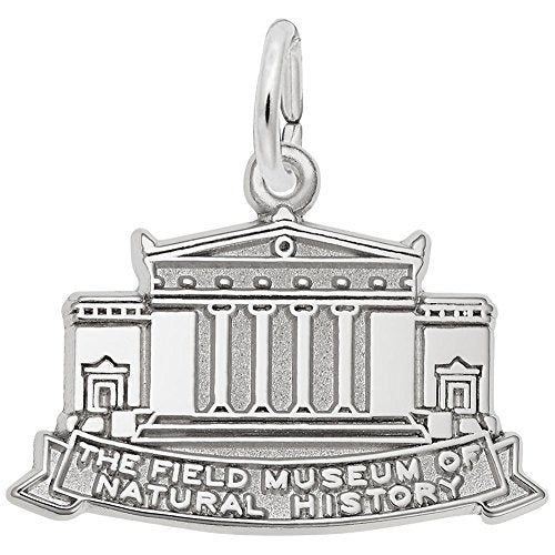 Image Title Rembrandt Charms Field Museum Charm Pendant Available in Gold or Sterling Silver