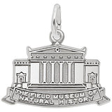 Image Title Rembrandt Charms Field Museum Charm Pendant Available in Gold or Sterling Silver