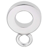 Image Title Rembrandt Charms 925 Sterling Silver Charm Holder For Bead Bracelets Hoop Thin Charm Pendant