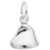 Image Title Rembrandt Charms Chocolate Chip Charm Pendant Available in Gold or Sterling Silver