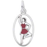 Image Title Rembrandt Charms 925 Sterling Silver 09 Ladies Dancing Charm Pendant