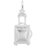 Image Title Rembrandt Charms Suitcase Charm Pendant Available in Gold or Sterling Silver