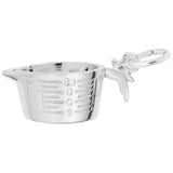 Image Title Rembrandt Charms 925 Sterling Silver Measuring Cup Charm Pendant