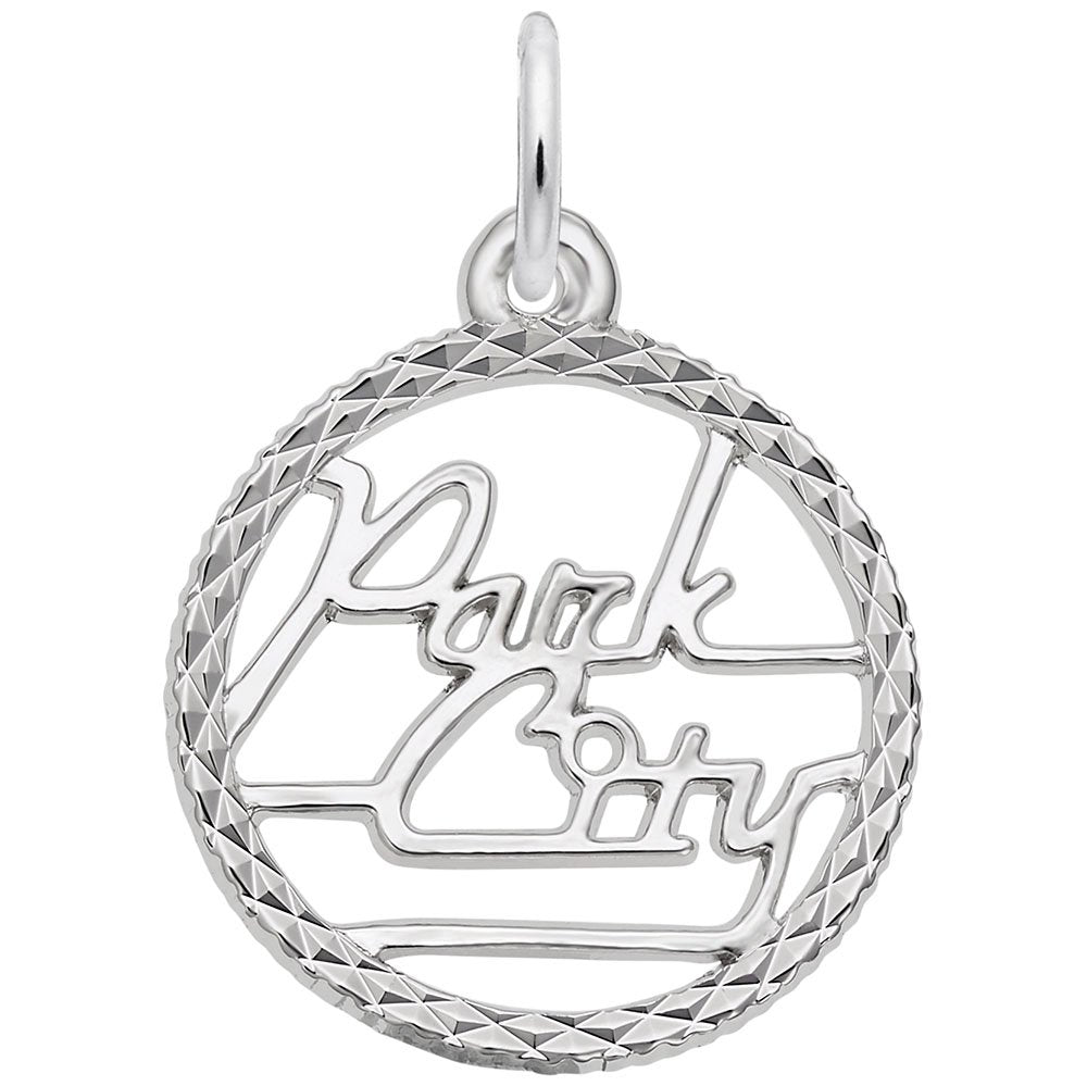 Image Title Rembrandt Charms 925 Sterling Silver Park City Charm Pendant