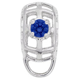 Image Title Rembrandt Charms 925 Sterling Silver Charm Holder For Bead Bracelets - September Charm Pendant