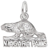 Image Title Rembrandt Charms Niagara Falls Charm Pendant Available in Gold or Sterling Silver