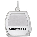 Image Title Rembrandt Charms 925 Sterling Silver Snowmass Cable Car Charm Pendant