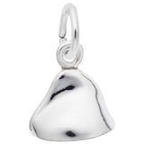Image Title Rembrandt Charms 925 Sterling Silver Chocolate Chip Charm Pendant