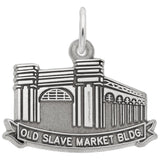 Image Title Rembrandt Charms Old Slave Market Charm Pendant Available in Gold or Sterling Silver