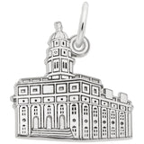 Image Title Rembrandt Charms S. Carolina Temple Charm Pendant Available in Gold or Sterling Silver