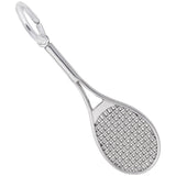 Image Title Rembrandt Charms 14K White Gold Tennis Charm Pendant
