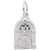 Rembrandt Charms Juke Box Charm Pendant Available in Gold or Sterling Silver