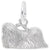 Rembrandt Charms Pekingese Charm Pendant Available in Gold or Sterling Silver
