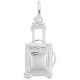 Image Title Rembrandt Charms Suitcase Charm Pendant Available in Gold or Sterling Silver