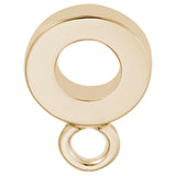 Image Title Rembrandt Charms Gold Plated Sterling Silver Charm Holder For Bead Bracelets Hoop Thin Charm Pendant