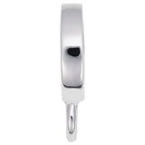 Image Title Rembrandt Charms 925 Sterling Silver Charm Holder For Bead Bracelets Hoop Thin Charm Pendant