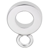 Image Title Rembrandt Charms 925 Sterling Silver Charm Holder For Bead Bracelets Hoop Thin Charm Pendant
