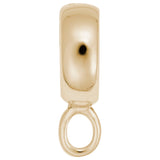Image Title Rembrandt Charms Gold Plated Sterling Silver Charm Holder For Bead Bracelets Charm Pendant