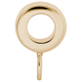 Image Title Rembrandt Charms Gold Plated Sterling Silver Charm Holder For Bead Bracelets Charm Pendant
