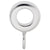 Rembrandt Charms Charm Holder For Bead Bracelets Charm Pendant Available in Gold or Sterling Silver