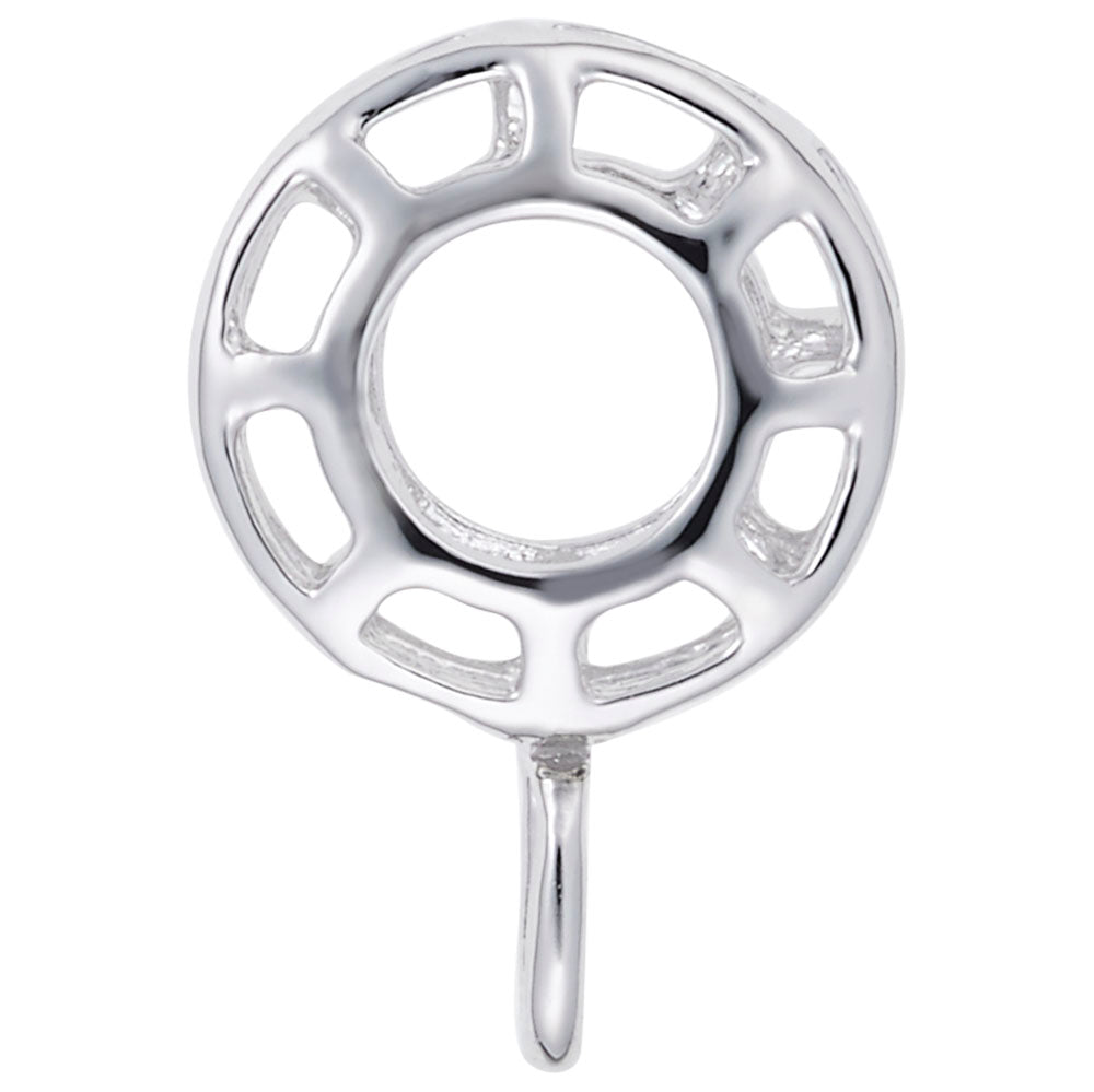 Image Title Rembrandt Charms 925 Sterling Silver Charm Holder For Bead Bracelets Charm Pendant