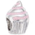 Rembrandt Charms Cupcake Bead - Pink Charm Pendant Available in Gold or Sterling Silver