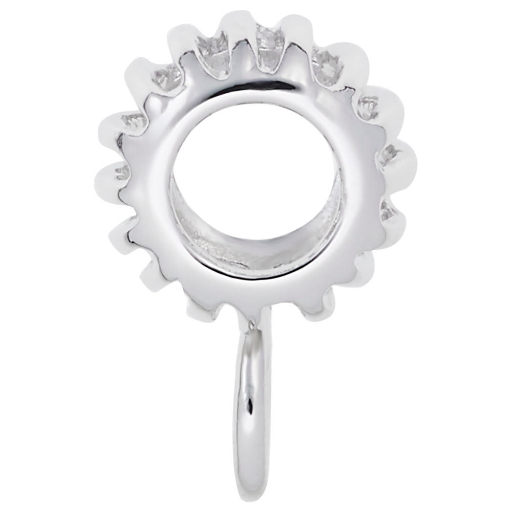 Image Title Rembrandt Charms 925 Sterling Silver Charm Holder For Bead Bracelets Charm Pendant