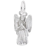 Image Title Rembrandt Charms 925 Sterling Silver Angel Charm Pendant