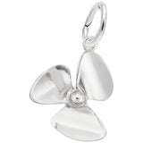 Image Title Rembrandt Charms 925 Sterling Silver Propeller Charm Pendant