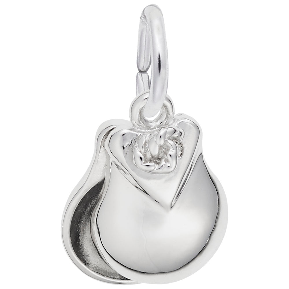 Image Title Rembrandt Charms Castanet Charm Pendant Available in Gold or Sterling Silver