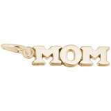 Image Title Rembrandt Charms 14K Yellow Gold Mom Charm Pendant