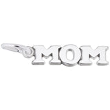 Image Title Rembrandt Charms Mom Charm Pendant Available in Gold or Sterling Silver