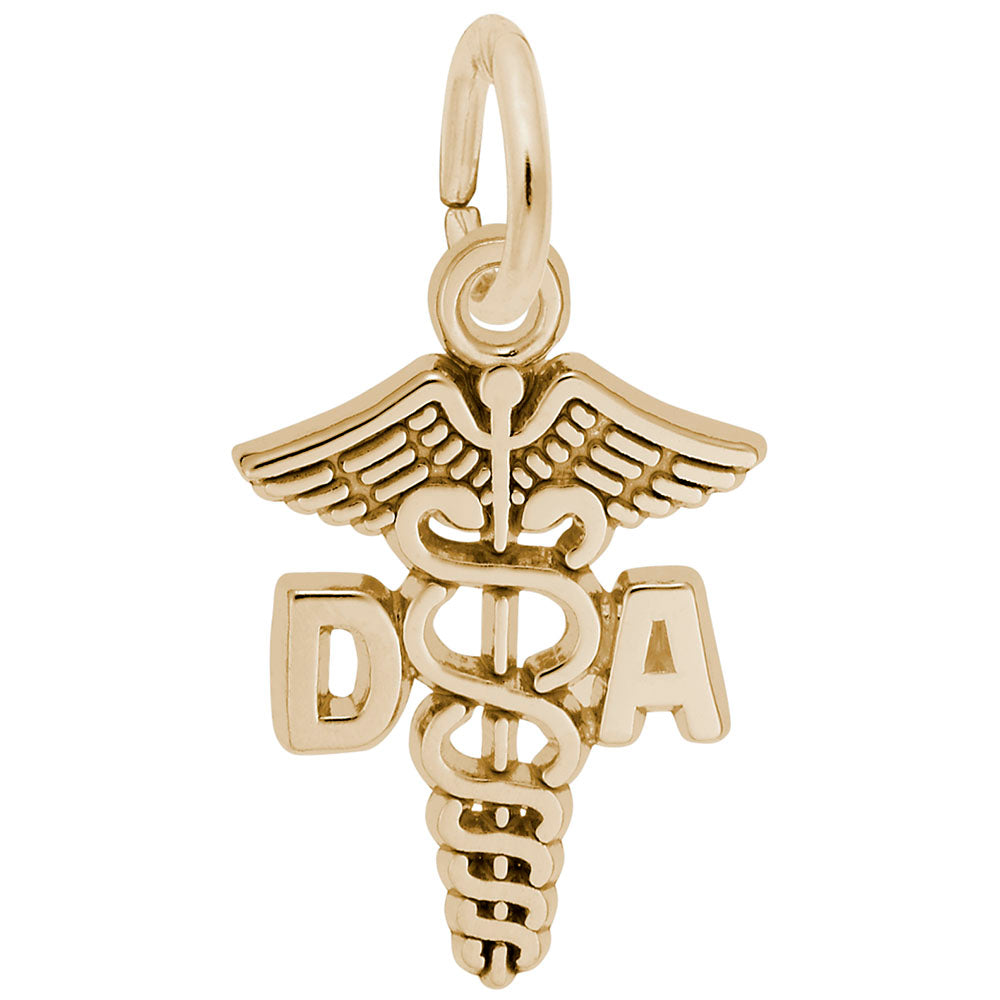 Image Title Rembrandt Charms 10K Yellow Gold Dental Asst Charm Pendant