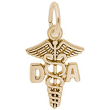 Image Title Rembrandt Charms 10K Yellow Gold Dental Asst Charm Pendant