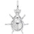 Rembrandt Charms Lady Bug Charm Pendant Available in Gold or Sterling Silver