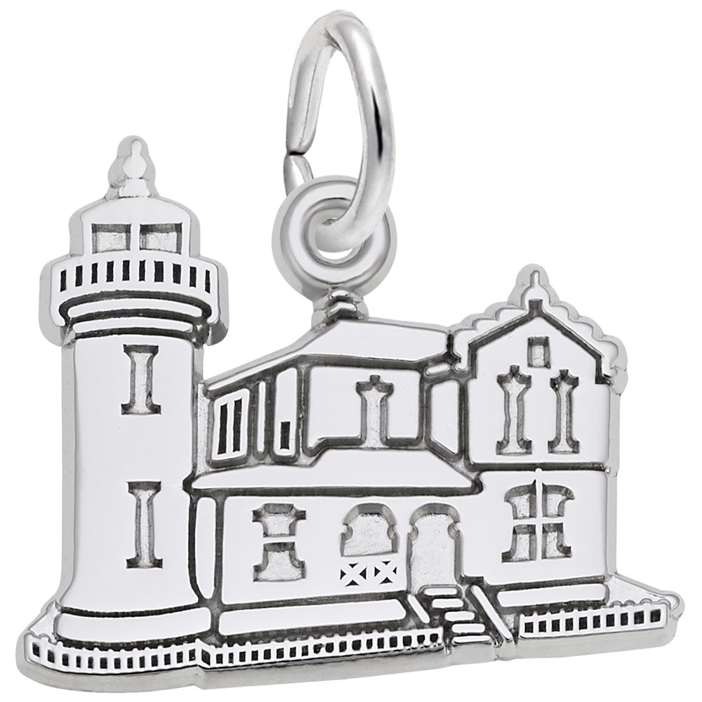 Image Title Rembrandt Charms Admiralty, Wa Lighthouse Charm Pendant Available in Gold or Sterling Silver
