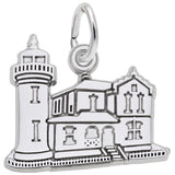Image Title Rembrandt Charms Admiralty, Wa Lighthouse Charm Pendant Available in Gold or Sterling Silver